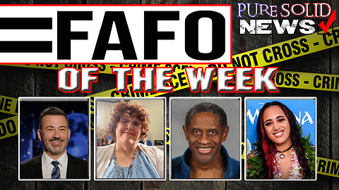 FAFO of the WEEK - Part 2 - From young to old evil is being exposed!