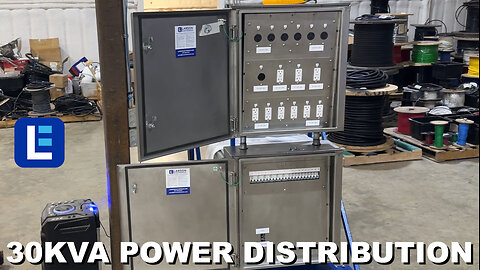 30 KVA Portable Transformer, 480V 3PH - 120/240V - Larson Electronics