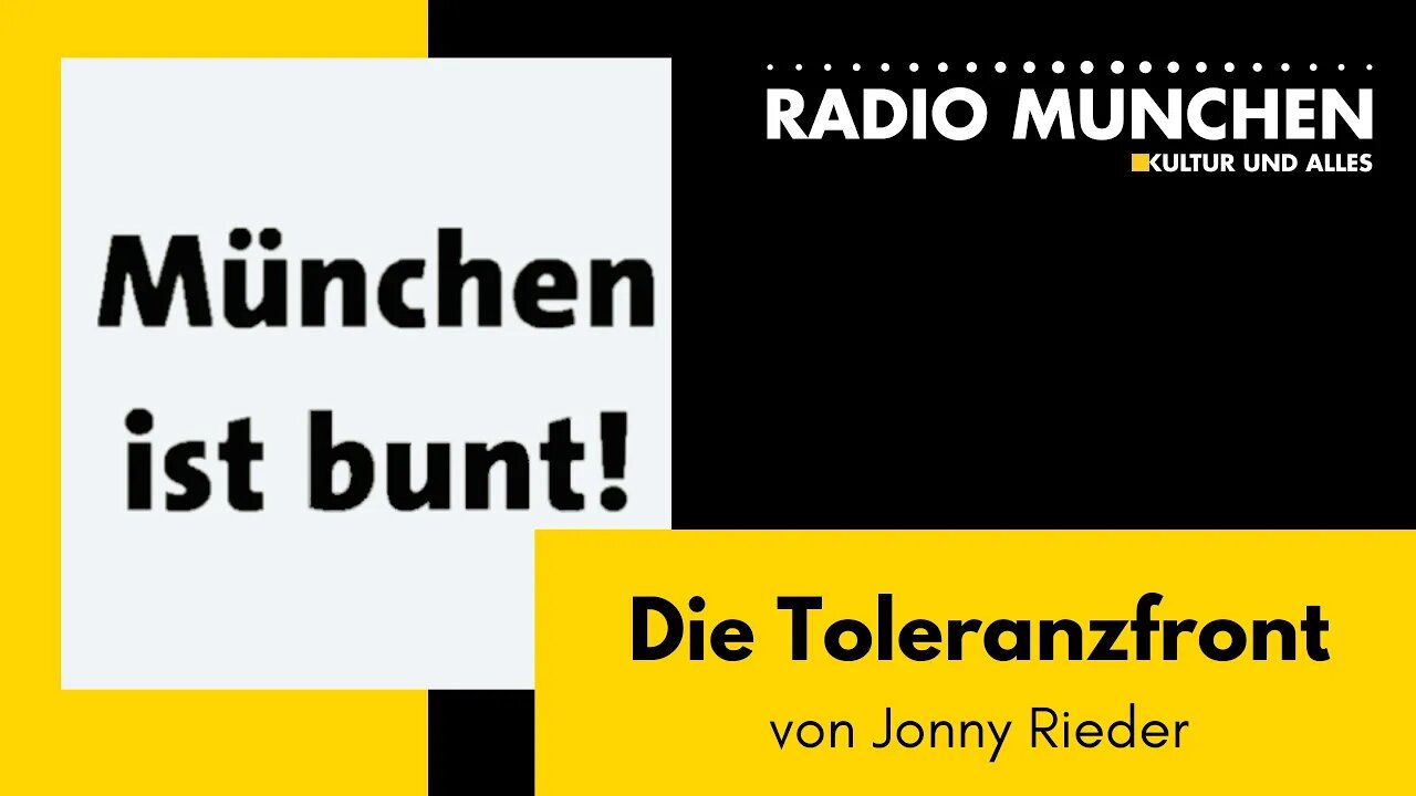Die Toleranzfront - von Jonny Rieder
