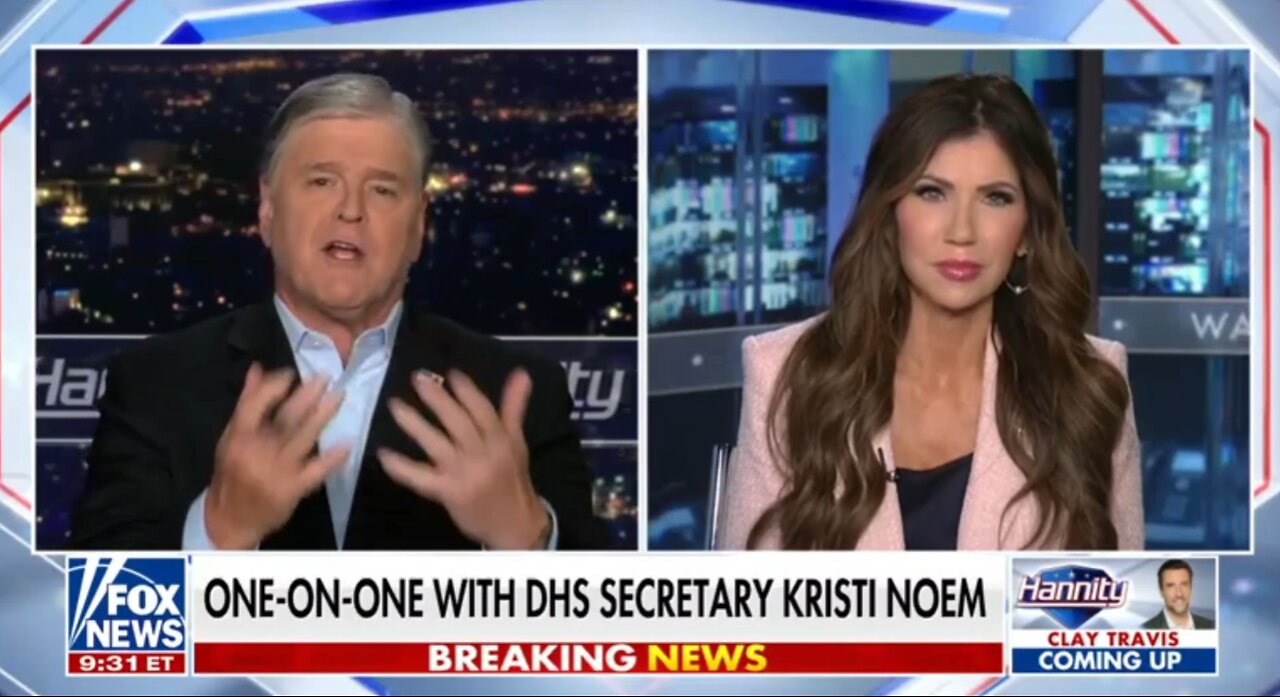 HANNITY: ONE ON ONE KRISTI NOEM