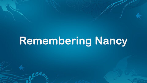 Remembering Nancy