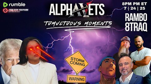 Tumultuous Moments | JoeRambo & 8TraQ | 7.24 | 8 PM ET