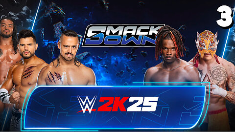 WWE 2K25 Smackdown May 30th 2025 - Match 3: Los Garza get a BIG Win!