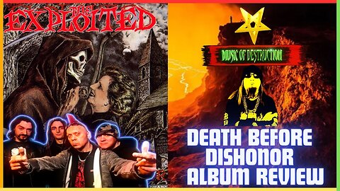 ☠The Exploited Death Before Dishonor Review☠