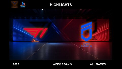 T1 vs DNF Highlights ALL GAMES - LCK W5D3 Split 2 2025 - T1 vs DN Freecs