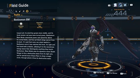 beelzemon BM all digivolution/de-digivolution/profile Digimon Story Time Stranger