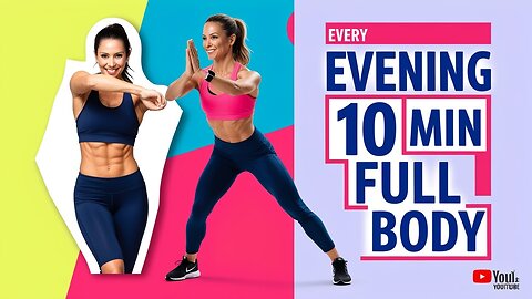 EVENING 10MINS WORKOUT || FitRythem|| Full BODY Workout