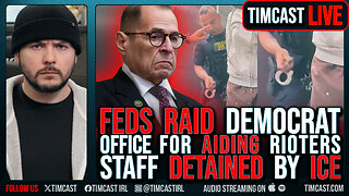 FEDS RAID Democrat Office For AIDING Rioters Staff DETAINED By ICE