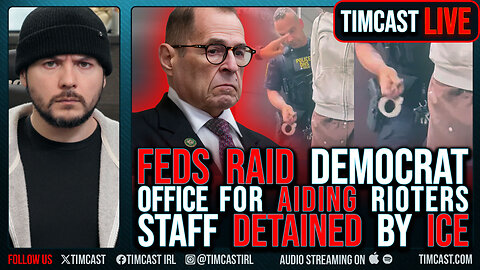 FEDS RAID Democrat Office For AIDING Rioters Staff DETAINED By ICE