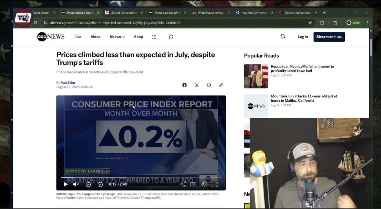 The "Experts" are WRONG on TRUMP TARIFFS - Episode 26 p.2 | Forward the Line Podcast