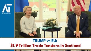 Trump & EU Clash on Trade Tariffs in Scotland Meeting | USA-Europe Trade Deal | Amaravati Today