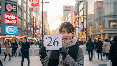 Now is the Day to Make a New day in December 26 [Music]