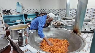 Most Giant Kabuli Pulao _ Afghani meat Pulao Prepared _ STREET FOOD AFGHANISTAN