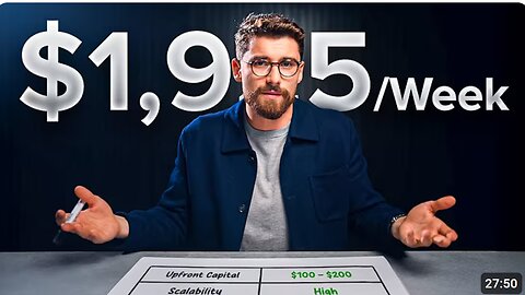 Laziest Way to Make Money Online In 2025 ($100/day+)