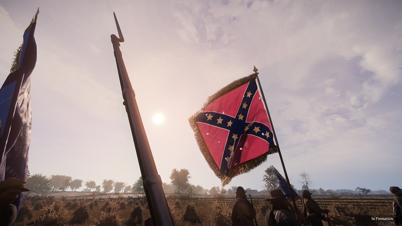 War of Rights CrissCross Bars and 13 Stars