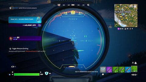 Sniping with Star Wars sniper