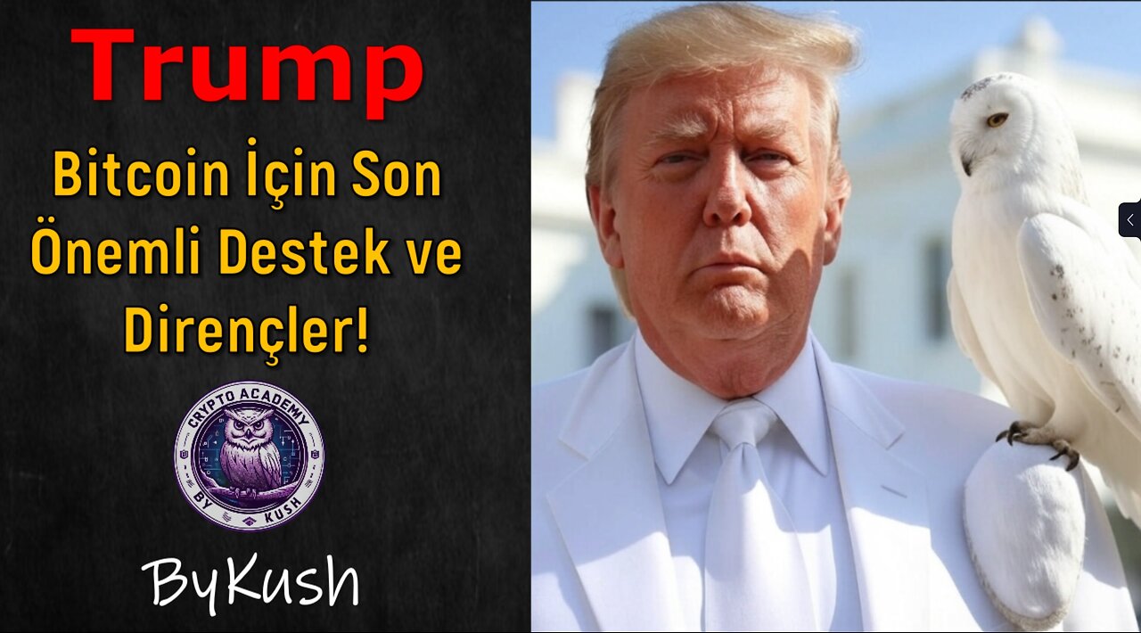 TRUMP KONUŞACAK! BITCOIN NEREYE GİDECEK?