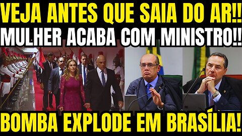 DESTRUIDO!! MULHER DE MINISTRO ACABA DE COMPLICAR A VIDA DELE COM ESTÁ BOMBA!!