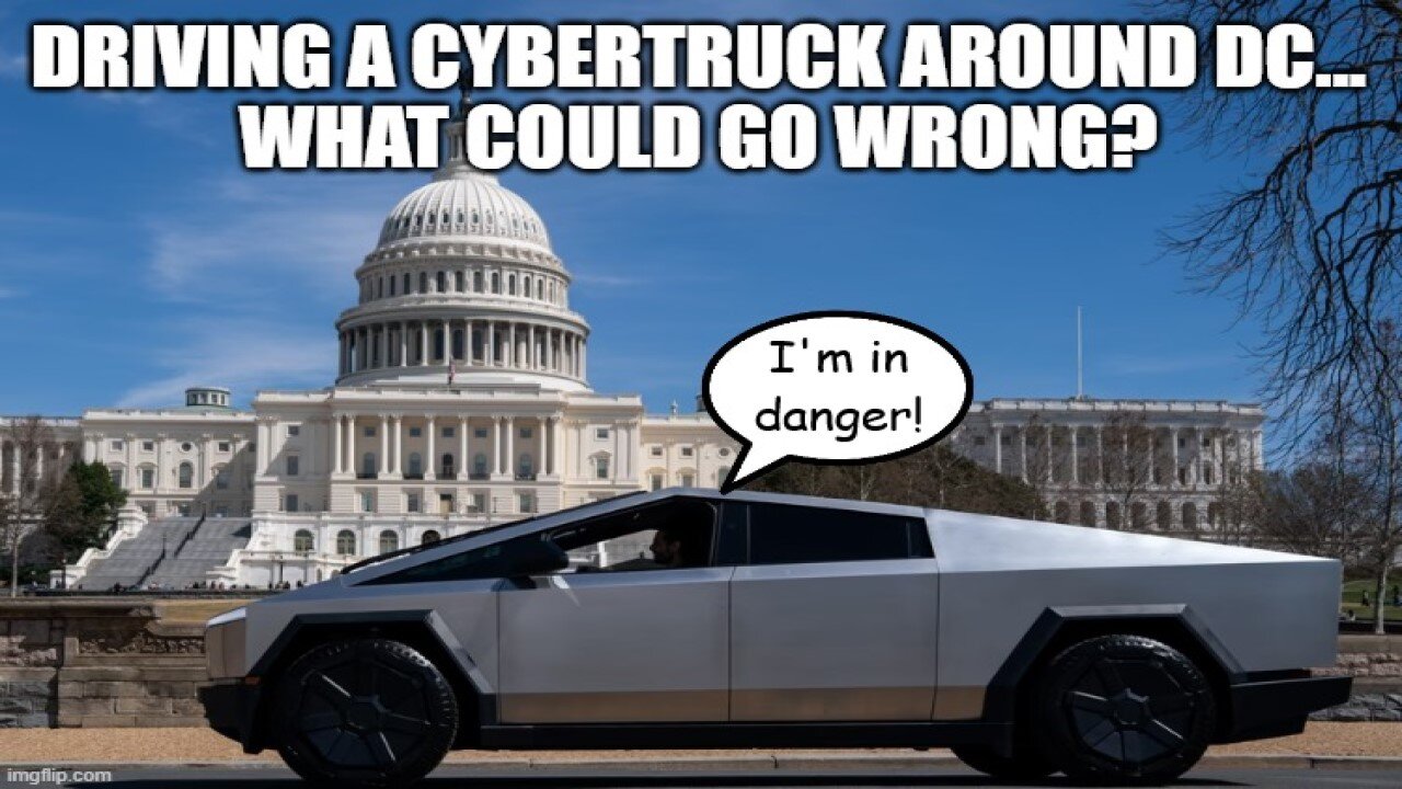A day in the life of a Tesla Cybertruck driver...