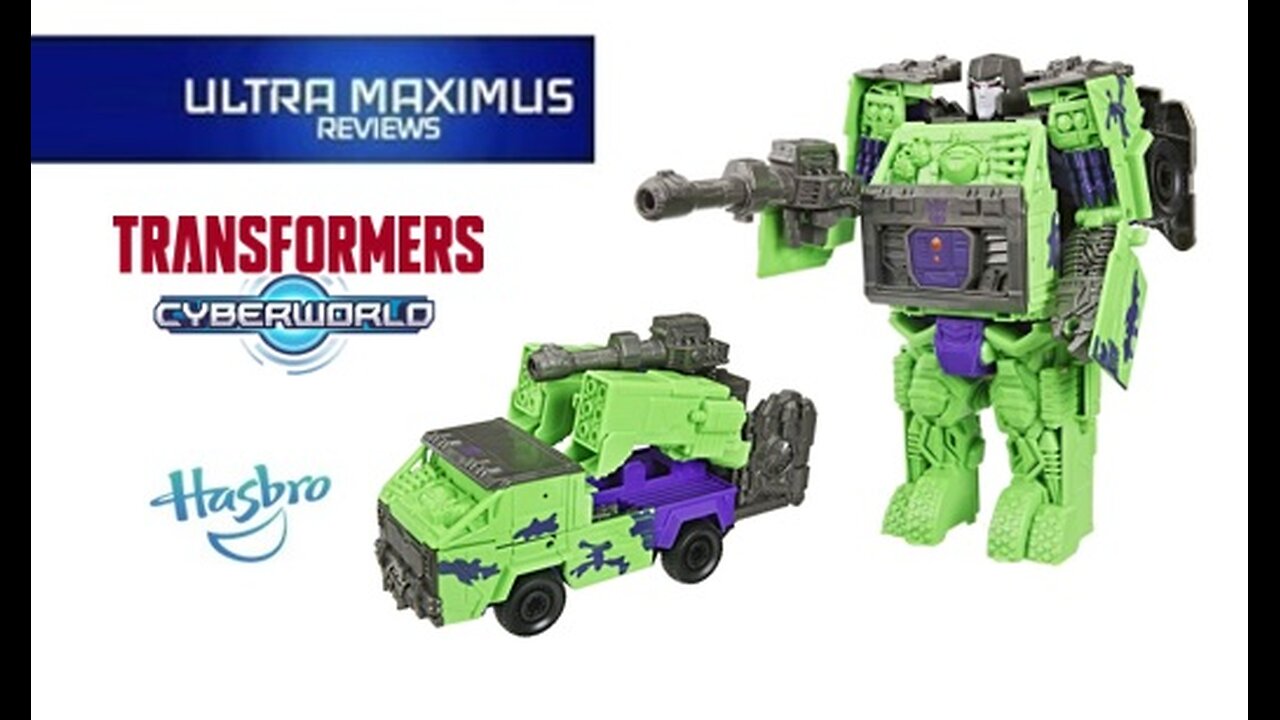 🔥 Ultimate Cyberchangers Megatron | Transformers Cyberworld