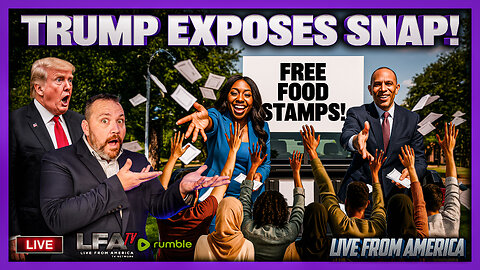 TRUMP EXPOSES SNAP! | LIVE FROM AMERICA 10.28.25 11AM