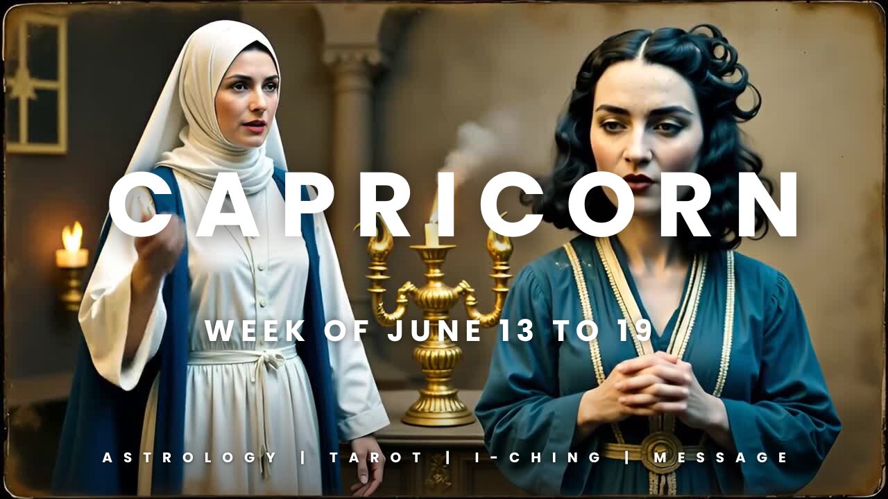 CAPRICORN Week of JULY 13 to 19