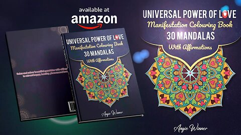 Universal Power of Love Manifestation Colouring Book: 30 Manifestation Mandalas With Affirmations