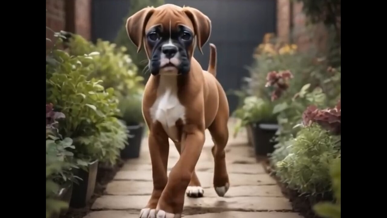 Cutest fight ever! Who's the strongest puppy?