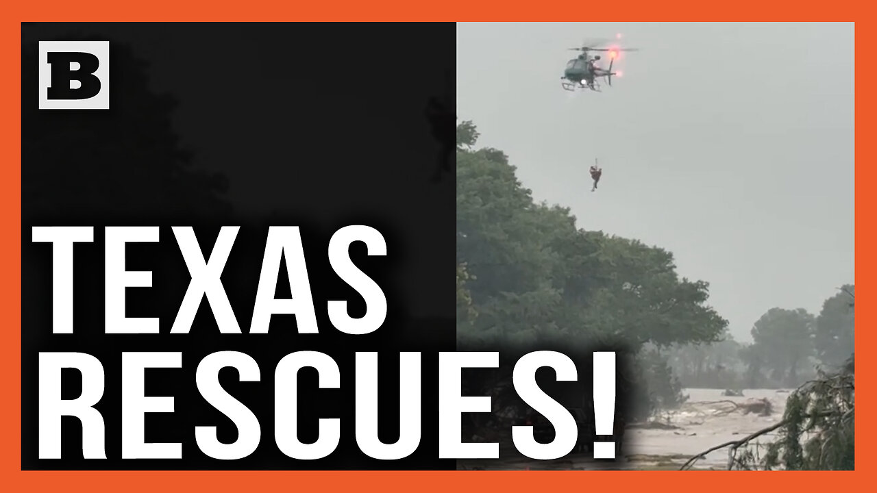 Daring Chopper Rescues Lift People from Texas Floods