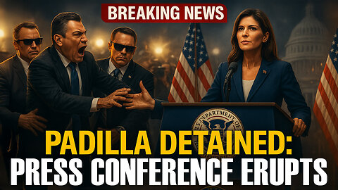 Sen. Padilla DETAINED After Lunging at DHS Secretary Noem | Trump Admin Fires Back at Democrats