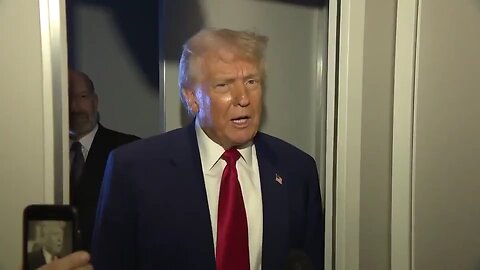 President Trump says