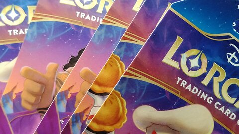 5x Lorcana Shimmering skies pack openings