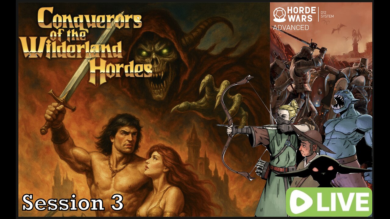 Conquerors of the Wilderland Horde Session 3