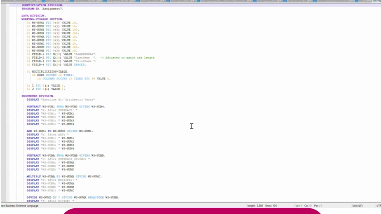 Student Work (Assignment)| 24F_CST8283_450 Business Programming Assignment 7 Work video | Algonquin