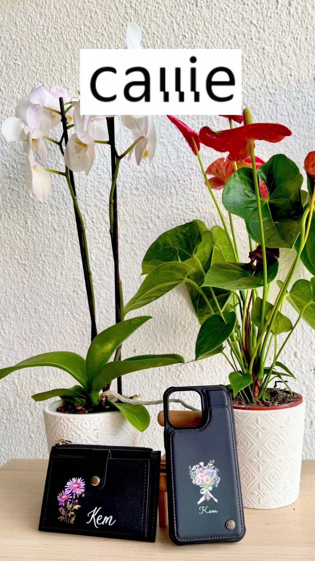 Callie Personalized Wallet and Phone Case