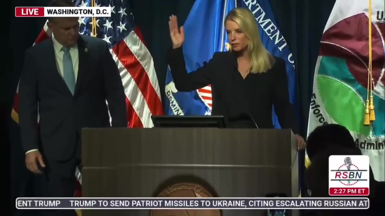'Nothing about Epstein!': Pam Bondi loses it over reporter's question