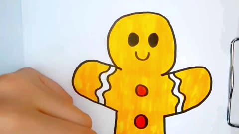 🍪 Gingerbread Character • Cozy Holiday Aesthetic