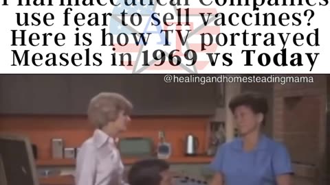 Pharma uses Fear to Sell Vaccines. 1969 vs Today