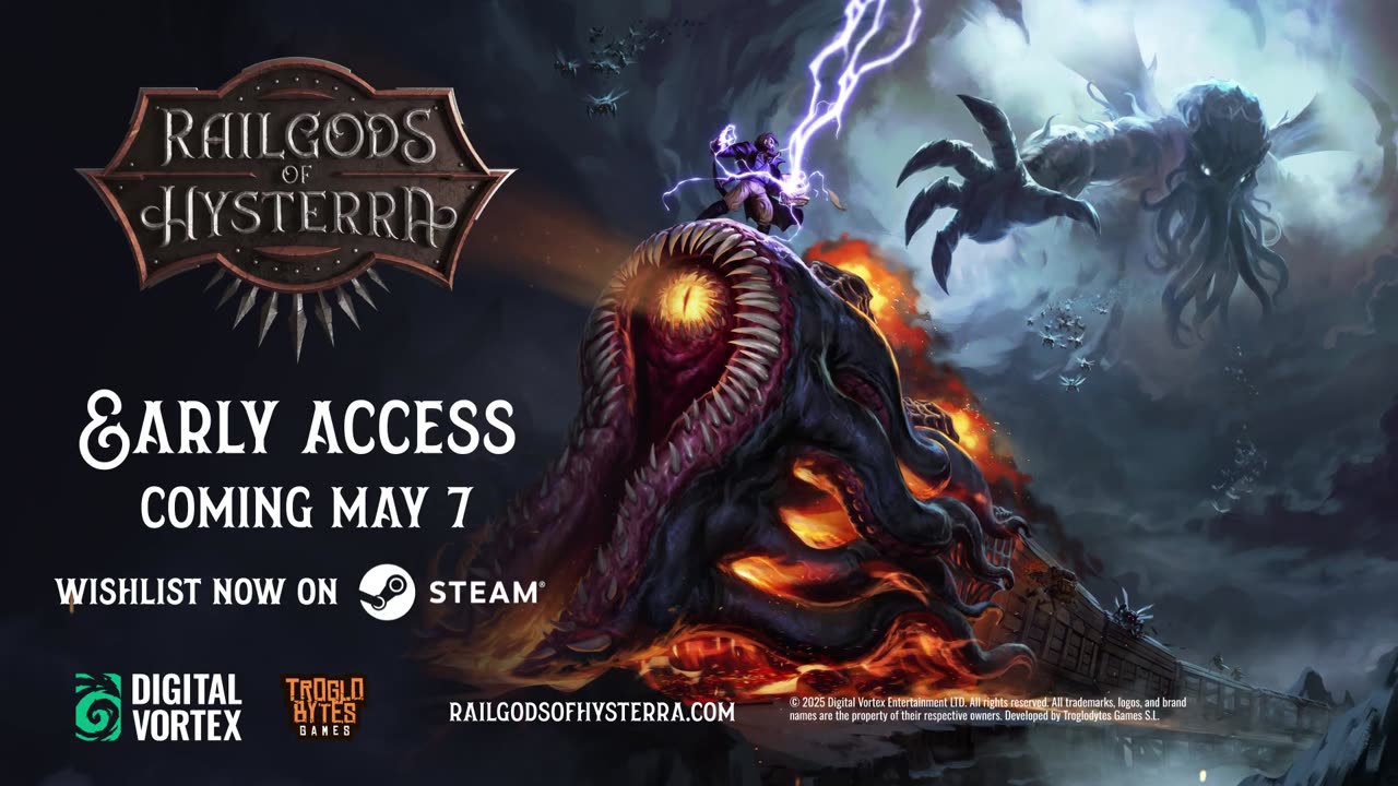 RailGods of Hysterra — Story Trailer