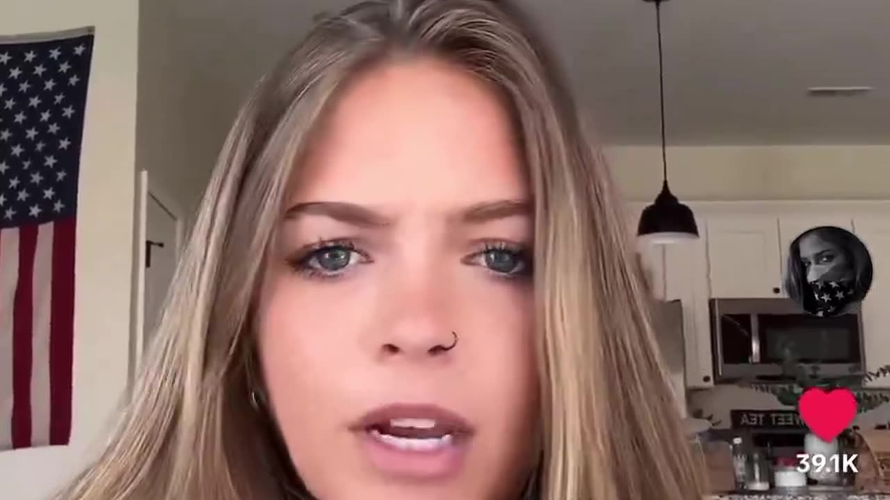 MAGA chick DESTROYS liberal logic!!