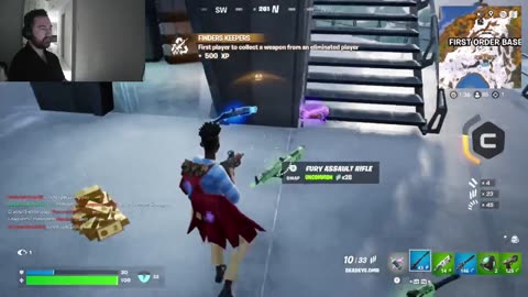 Playing fortnite
