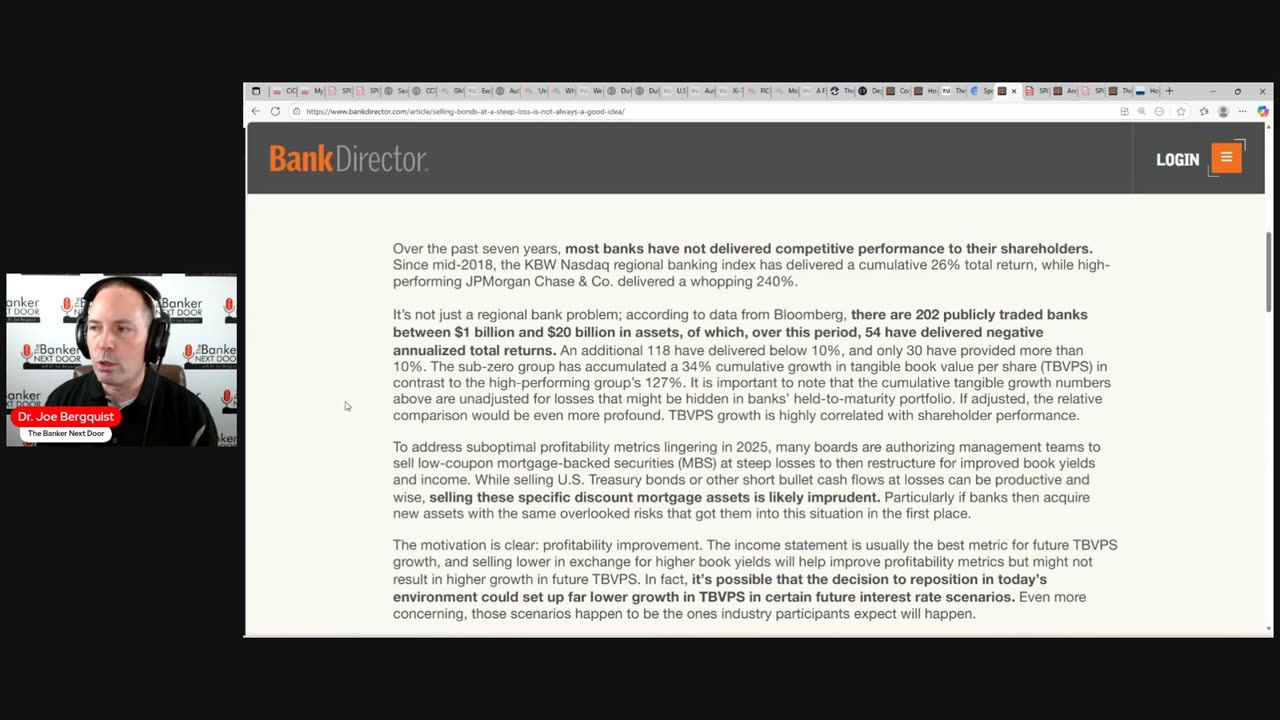 Is selling underwater securities always the best strategy?