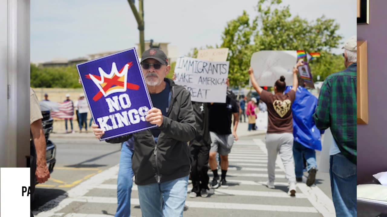 THE PAT WHITE SHOW discusses the "No King" rallies and those who attended