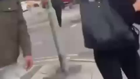 UK: A demonstration of the Coudenhove Kalergi importee mating technique..