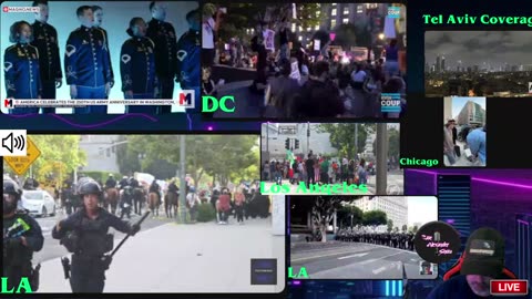 Livestream Reboot! Military Parade, Trumps B-Day, & the Insurrection