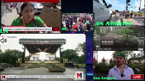 Livestream Reboot! Military Parade, Trumps B-Day, & the Insurrection
