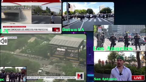 Livestream Reboot! Military Parade, Trumps B-Day, & the Insurrection