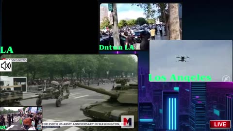 Livestream Reboot! Military Parade, Trumps B-Day, & the Insurrection