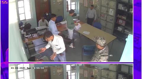 Caught on Camera: IAS Officer Slaps Student Repeatedly in MP Exam Hall, Defends Action
