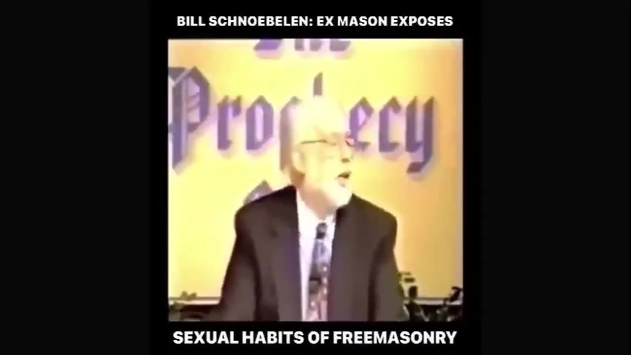 Ex-32nd degree mason exposes SEXUAL HABITS of FREEMASONRY - Bill Schnoebelen